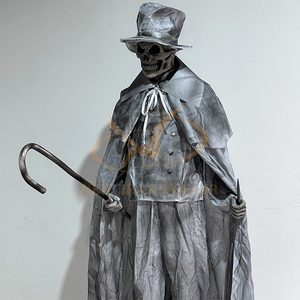 Esqueleto Eléctrico Animatrónico, Modelo de Calavera, Decoración Interior de Metal Impermeable para Jardín, Centro Comercial, Parque de Aventuras, Parque de Diversiones - Product Image 2