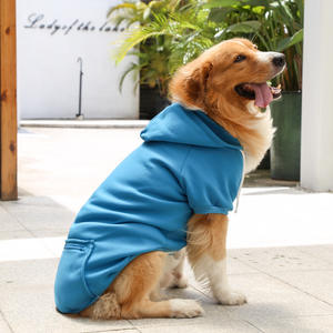 China Fabrikant Groothandel Custom Multi-Colored Hond Hoodie Klassieke Stijl Polyester Huisdier Kleding Met Zak - Product Image 2