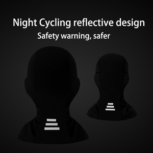 Protezione UV ciclismo casco moto sotto il viso pieno di raffreddamento <span class=keywords><strong>maschera</strong></span> di Nylon passamontagna con foro per gli occhiali - Product Image 4