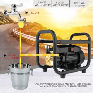 Idropulitrice Automatica Domestica ad Alta Pressione 3000W Portatile con Pistola ad Acqua e Spruzzatore di Schiuma per Lavaggio Auto - Product Image 5