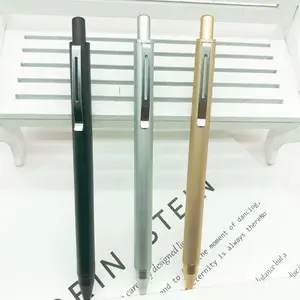 Hot Selling Metal counterweight Black gel pens Internal weighting spring Gel Pen
