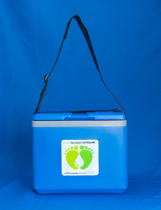 SUPER International 0.9L PP Insulated Absorption Refrigeration <b>Cooler</b> <b>Box</b> with Reusable <b>Ice</b> Pack for Medical and Food Storage - Product Image 5