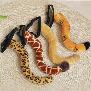 Zoo Tigre <span class=keywords><strong>cola</strong></span> felpa pata dinosaurio leopardo muñeca León <span class=keywords><strong>ciervo</strong></span> juguete para Niños Accesorios <span class=keywords><strong>de</strong></span> rendimiento - Product Image 6