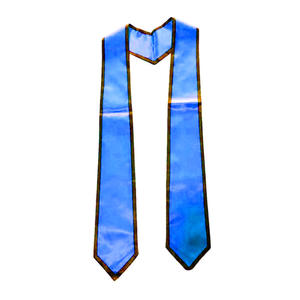 Estola <span class=keywords><strong>de</strong></span> Graduación Clase 2026, Banda <span class=keywords><strong>de</strong></span> Honor Lisa Personalizada, <span class=keywords><strong>Fiesta</strong></span> <span class=keywords><strong>de</strong></span> Graduación Escolar, 100% Poliéster, Unisex, Manga Larga para Adultos - Product Image 2