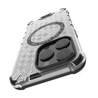 Coque de téléphone magnétique sans fil 2-en-1 refroidissant et antichoc pour iPhone 16 15 14 Plus 13 12 Pro Max