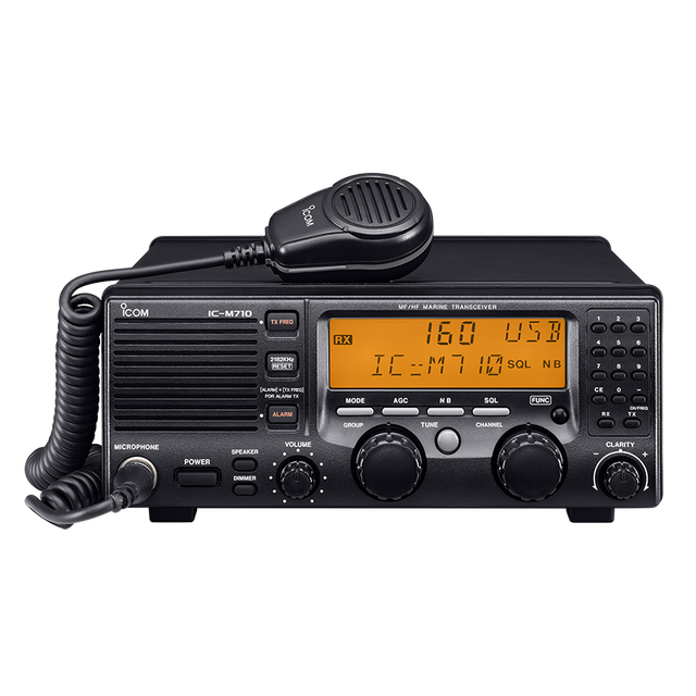 IC-M710 Walkie Talkie MF/HF Short Wave Marine Maritime Radio Medium and High Frequency Radio for Maritime Use