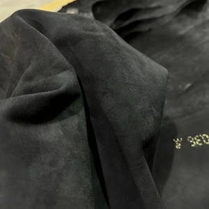 قماش جلد مدبوغ صناعي معاد تدويره ممتاز من البوليستر ومايكروفايبر للأقمشة المفروشة على الملابس والأحذية والأرائك والكراسي - Product Image 3