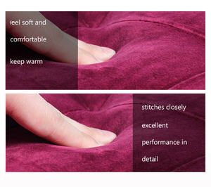 फोल्डेबल वेवेट स्टोरेज ओटमन-बहु-कार्यात्मक लिविंग रूम बेंच और सोफा पाउच - Product Image 5