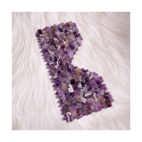 Masque pour les yeux en jade naturel HZ Amethyst Neck, idéal pour un cadeau