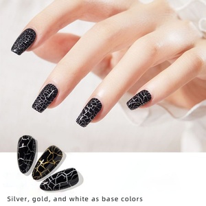 ชุดเจลทาเล็บแบบแตกง่าย 6 สี สำหรับขายส่ง ใช้กับหลอดไฟยูวีเพื่อทำเอฟเฟกต์แตกแบบ Air Dry Crackle - Product Image 5