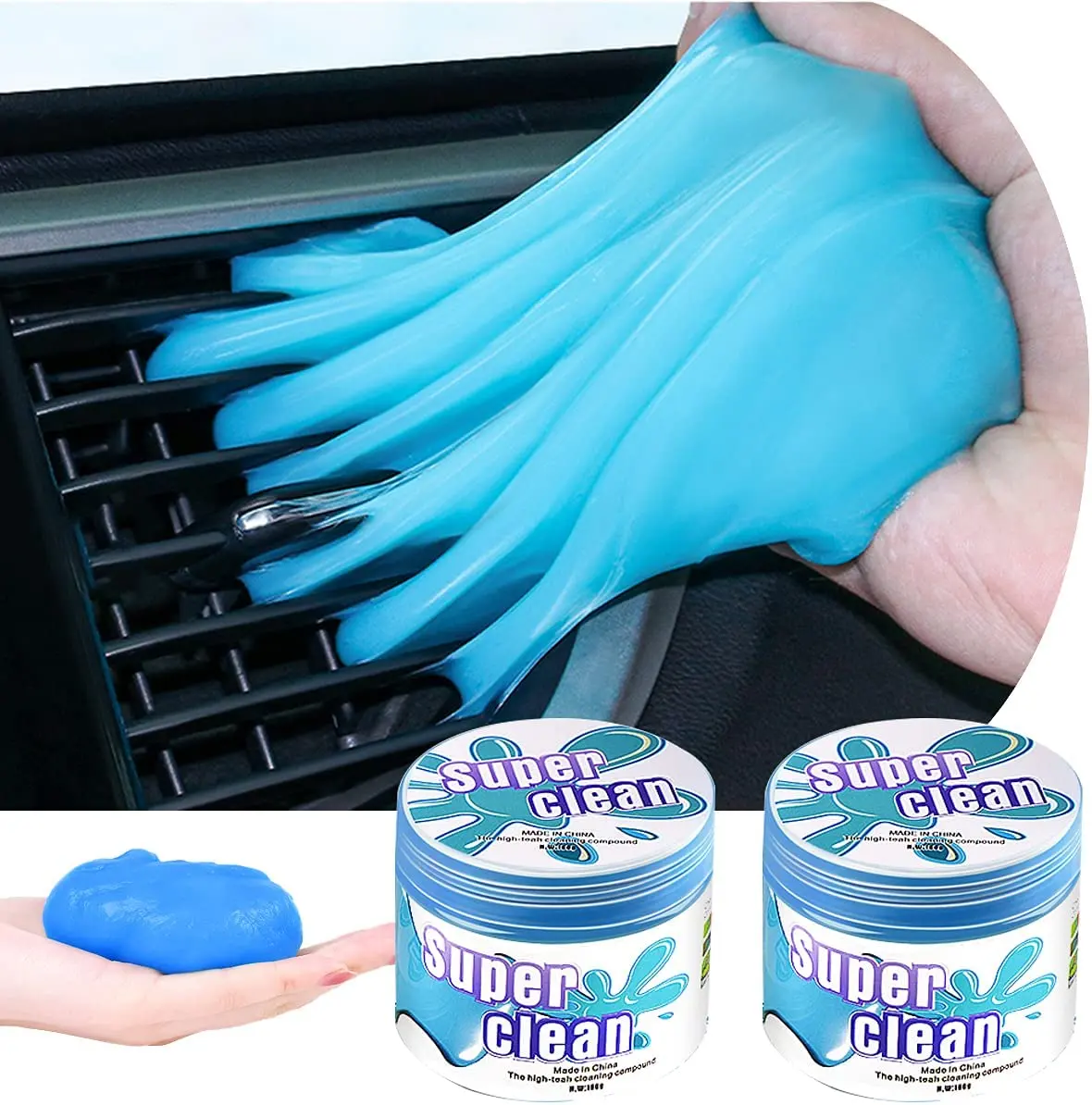Cleaning gel Dust Cleaner for PC Keyboard Cleaning Car Laptop Dusting Home and Electronics Cleaning Kit 160g