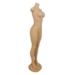 Gran oferta de plástico de cuerpo completo maniquí de busto grande Color de piel maniquí femenino sin cabeza <span class=keywords><strong>para</strong></span> exhibición de <span class=keywords><strong>ropa</strong></span> - Product Image 3