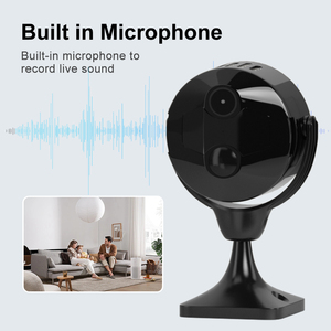 Máy ảnh o-kam 4G Thẻ Sim mini chạy bằng pin an ninh trong nhà IPC góc nhìn rộng 2MP báo động chuyển động ipcam với giá đỡ từ tính - Product Image 2