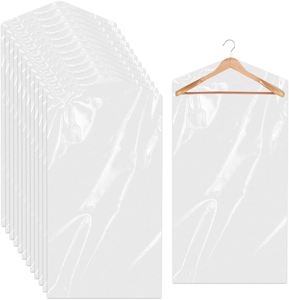 Bolsas de Plástico Transparentes para Ropa, Hechas con Materiales Reciclados, con Impresión en Huecograbado, a Prueba de Polvo, para Empaque de Prendas, Venta al Por Mayor - Product Image 1
