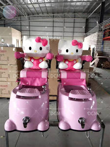 <span class=keywords><strong>Hello</strong></span> <span class=keywords><strong>Kitty</strong></span> équipement de salon de manucure enfant reine chaise de pédicure rose belle station de pédicure mignonne pour la vente en gros - Product Image 2