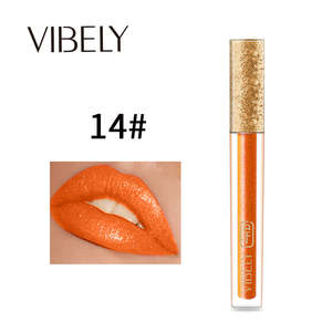 Brillo Labial Perlado, Impermeable, de Larga Duración, Antiadherente, Brillo Labial Líquido Hidratante para Maquillaje Importado al por Mayor - Product Image 2