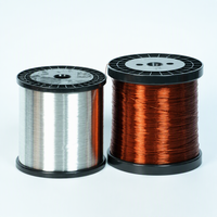 Fil de cuivre émaillé à isolation lourde pour bobinage de générateur, conductivité stable pour la fabrication de bobines dans l'industrie électrique
