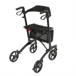Andador <span class=keywords><strong>de</strong></span> Fibra <span class=keywords><strong>de</strong></span> Carbono Premium, Ligero, Plegable, Altura Ajustable, Freno Lineal, Ayuda para Caminar para Personas <span class=keywords><strong>Mayores</strong></span> - Product Image 4