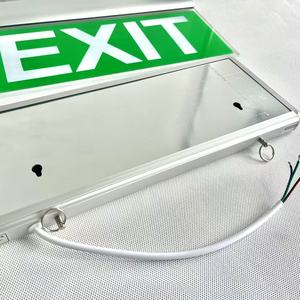 Bán Buôn Thoát Thoát Dấu Hiệu Khẩn Cấp Ánh Sáng Dấu Hiệu Luz De Emergencia Cháy Khẩn Cấp Chiếu Sáng LED Chỉ Số Ánh Sáng Cho Customizer - Product Image 5