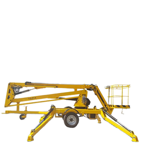 Plataforma Elevadora Araña Remolcable de 8-10-12-14-16-18-20m con Motor para Venta, Elevador de Brazo Plegable Profesional - Product Image 4