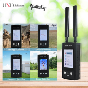 เครื่องตรวจจับโดรน UND ระยะ 800-1000 เมตร แบบพกพา ตรวจจับสัญญาณไร้สายรอบทิศทาง น้ำหนัก 335 กรัม เพื่อความปลอดภัย - Product Image 2