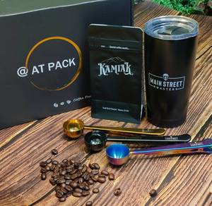 ATパック コーヒーショップ用品 ギフトボックス クリスマス カスタム FSC 波形メーラー 丈夫な段ボール配送箱 折りたたみ式フラットパック - Product Image 6