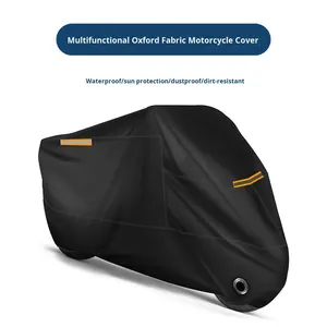 ผ้าคลุมแบตเตอรี่รถจักรยานยนต์/รถไฟฟ้า แบบเต็มตัว ใช้ได้กับรถทุกรุ่น ผลิตจากผ้า Oxford กันน้ำ ป้องกันรังสียูวีและอินฟราเรด 100% สีเดียว ไม่มี - Product Image 5