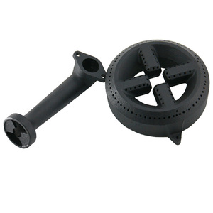 Cabezal de quemador de gas de hierro fundido Hongkun T005 en forma de anillo para cocina comercial con entrada de aire ascendente para GLP - Product Image 3