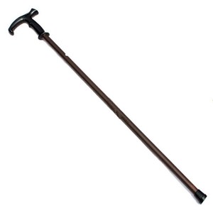 Bastón Telescópico con Eje de Metal y Punta de Goma Antideslizante, Bastón de Senderismo de Estilo Simple de Una Sola Sección - Product Image 1