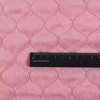 Lisvel Ultra-Sonic Tissu matelassé en forme de gourde gaufrée anti-humidité anti-pilule trame tricoté doux imprimé housse de canapé Stock