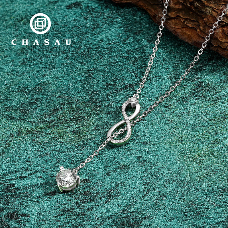 infinity cross necklace 14 k