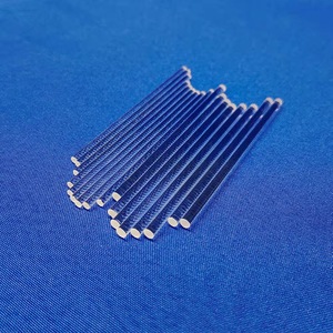 Hochreine (>99,99% SiO2) Transparente Quarzglasstäbe, Hitzebeständig, Korrosionsresistent, 99% Lichtdurchlässigkeit, Halbleiter - Product Image 2