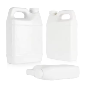 ขวดพลาสติกทรงสี่เหลี่ยมพร้อมฝาเกลียว HDPE สำหรับเก็บสารเคมี มีหลายสีหลายขนาด - Product Image 4