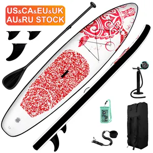 FUNWATER Dropshipping Custom 10 '6 "x 32" x 6 "스탠드 업 패들 보드 소프트 아이 sup 보드 샘플 풍선 서핑 밸런스 보드