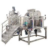 Nouvelle Arrivée 2026 – Machine d'émulsification sous vide en acier inoxydable pour crèmes cosmétiques, onguents, mayonnaise et ketchup (type fixe)