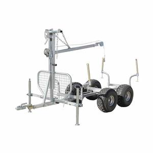 आरसेमी नवीनतम फैशन टिकाऊ आउटडोर एटीवी वानिकी ट्रेलर लकड़ी के साथ लॉग ट्रेलर लकड़ी के लोडर के साथ लॉग ट्रेलर - Product Image 3