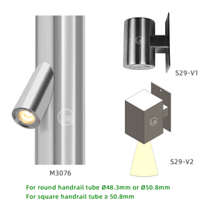 1.5 Wát thép không gỉ Led lan can ánh sáng cho con đường cầu thang lan can bước Led lan can ánh sáng - Product Image 5