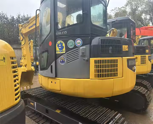 Super état 7.8 tonnes utilisé Komatsu PC78US japonais Mini pelle hydraulique à chenilles moteur boîte de vitesses pompe PLC prix séduisant - Product Image 2
