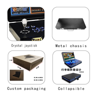 Console d'arcade portable Pandora Box DX Briefcase, écran 21 pouces, 30000 jeux, 2 joueurs, pliable, rétro, borne d'arcade