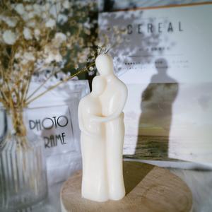 B-5211 <span class=keywords><strong>Amour</strong></span> vie série embrasser amateurs répondre de soja cire Ornements Résine De corps Silicone savon Bougie Moule Aromathérapie <span class=keywords><strong>pour</strong></span> 3D Moule - Product Image 2