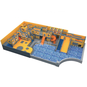 Xây dựng chủ đề giáo dục Playhouse mềm bọt sân chơi trong nhà sáng tạo Giao thông vận tải xây dựng Bộ 5-13 tuổi - Product Image 5