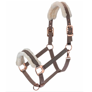 Harnais de cheval en polaire douce rembourrée, chaud et confortable, réglable, pour l'équitation en écurie - Product Image 6