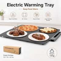 Plateau chauffant électrique de table pour plats, grande plaque chauffante pour repas en famille, fêtes, buffets, OEM ODM