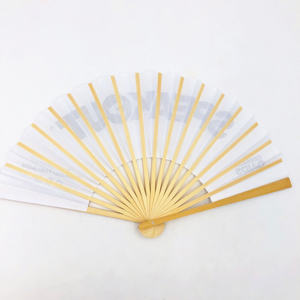 JD 2026 Éventail pliable personnalisé en tissu pour hommes et femmes, style chinois, vente en gros, cadeau promotionnel festif - Product Image 4