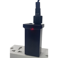 Adaptateur secteur mural étanche 8 fonctions IP44 12V 300mA 3.6W pour décorations gonflables