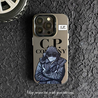 Coque de téléphone antichoc Fntech tendance style chinoiserie, peinte aux UV, pour XR/XS/11/12/13/14/15 Pro Max, en PC durable