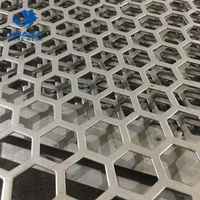 Tôle perforée en acier inoxydable 316 à gros trous ronds de 5 à 20 mm avec surface passivée pour grilles de ventilation