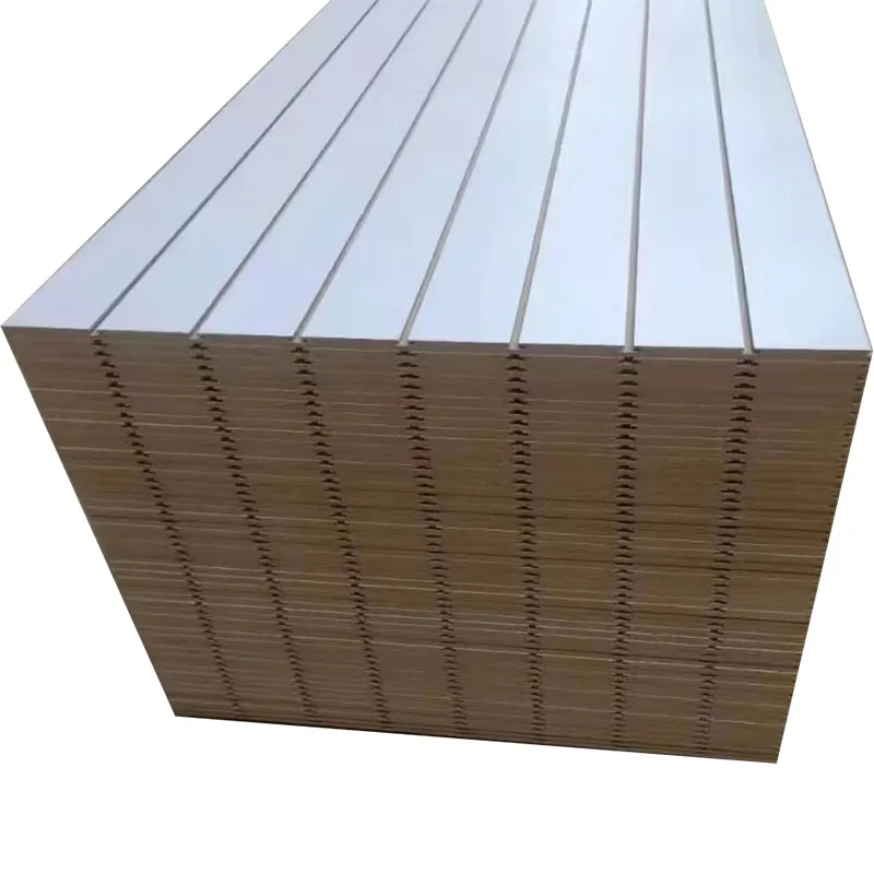 Papan Slat, Alur Mdf, Berlubang MDF untuk Tampilan Slatwall