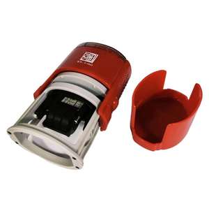 Máquina de fabricación de sellos de sello de fecha de empresa ovalada 30*45mm sello de autoentintado de plástico Manejo de facturas de oficina - Product Image 6