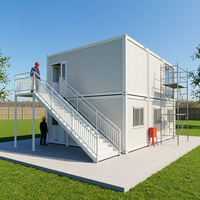Maison Modulaire Conteneurisée 20FT*8FT, Kit Plat pour Expédition, Combinaison Flexible, Maison Préfabriquée
